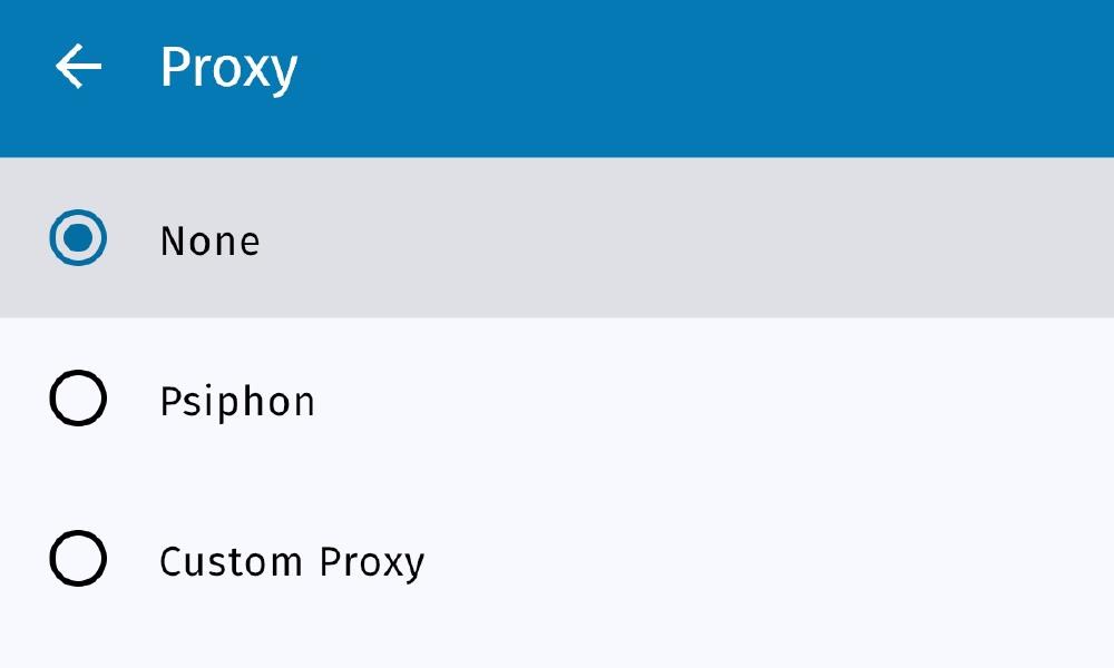 OONI Proxy disabled OONI Proxy disabled